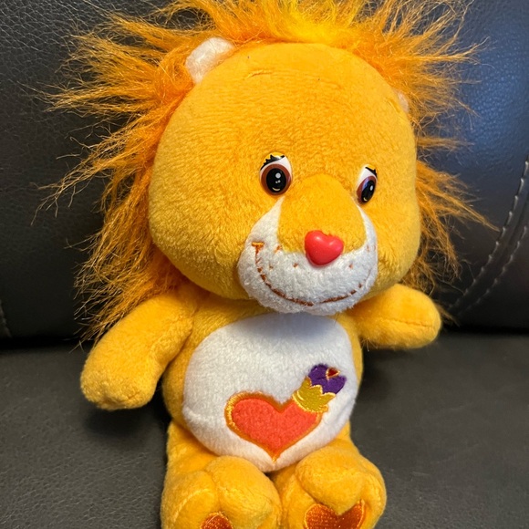 Care Bears Cheerful Lion Plush - Bright Orange - Picture 1 of 3
